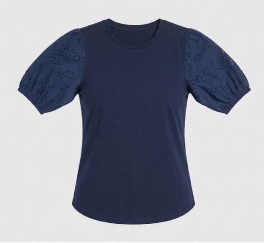 Camiseta Manga Blonda