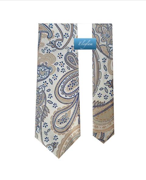 Corbata Artesanal Paisley Seda