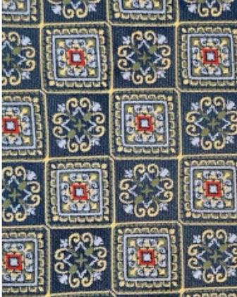 Corbata Artesanal Diseño Mosaico