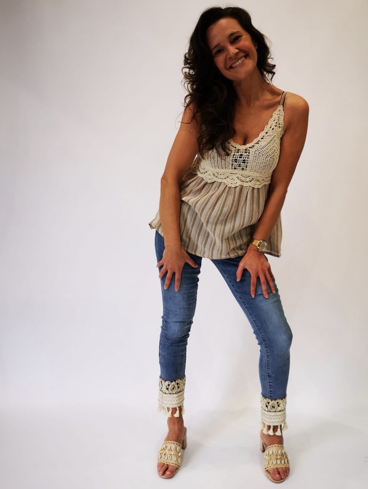 Jeans bordado - Imagen 4