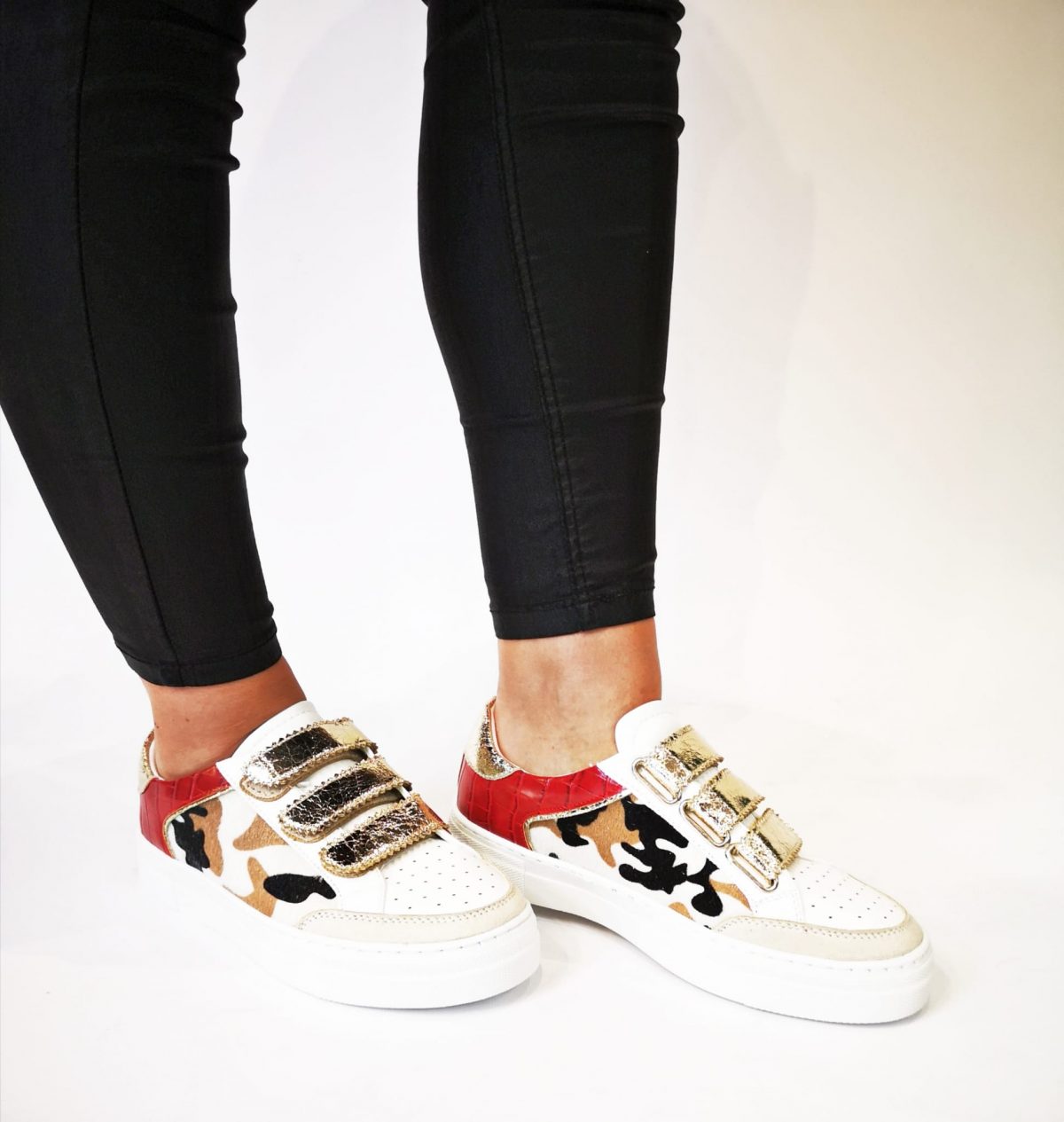 Zapatillas velcro mujer