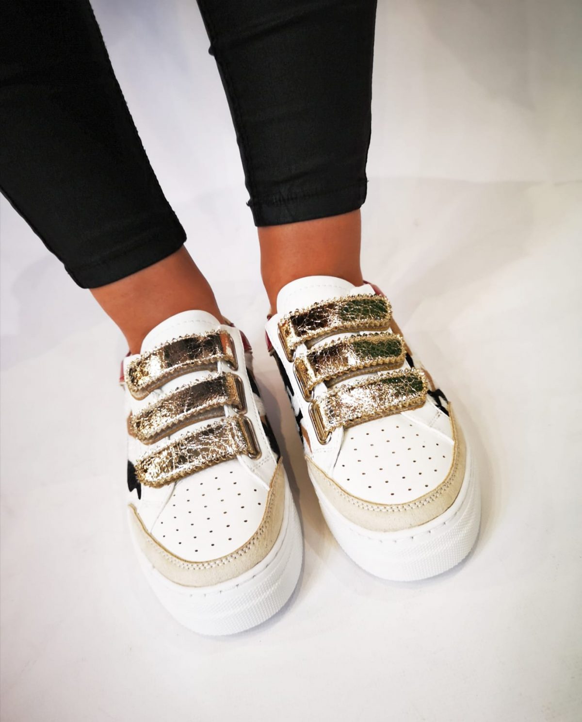 Zapatillas velcro mujer - Imagen 2