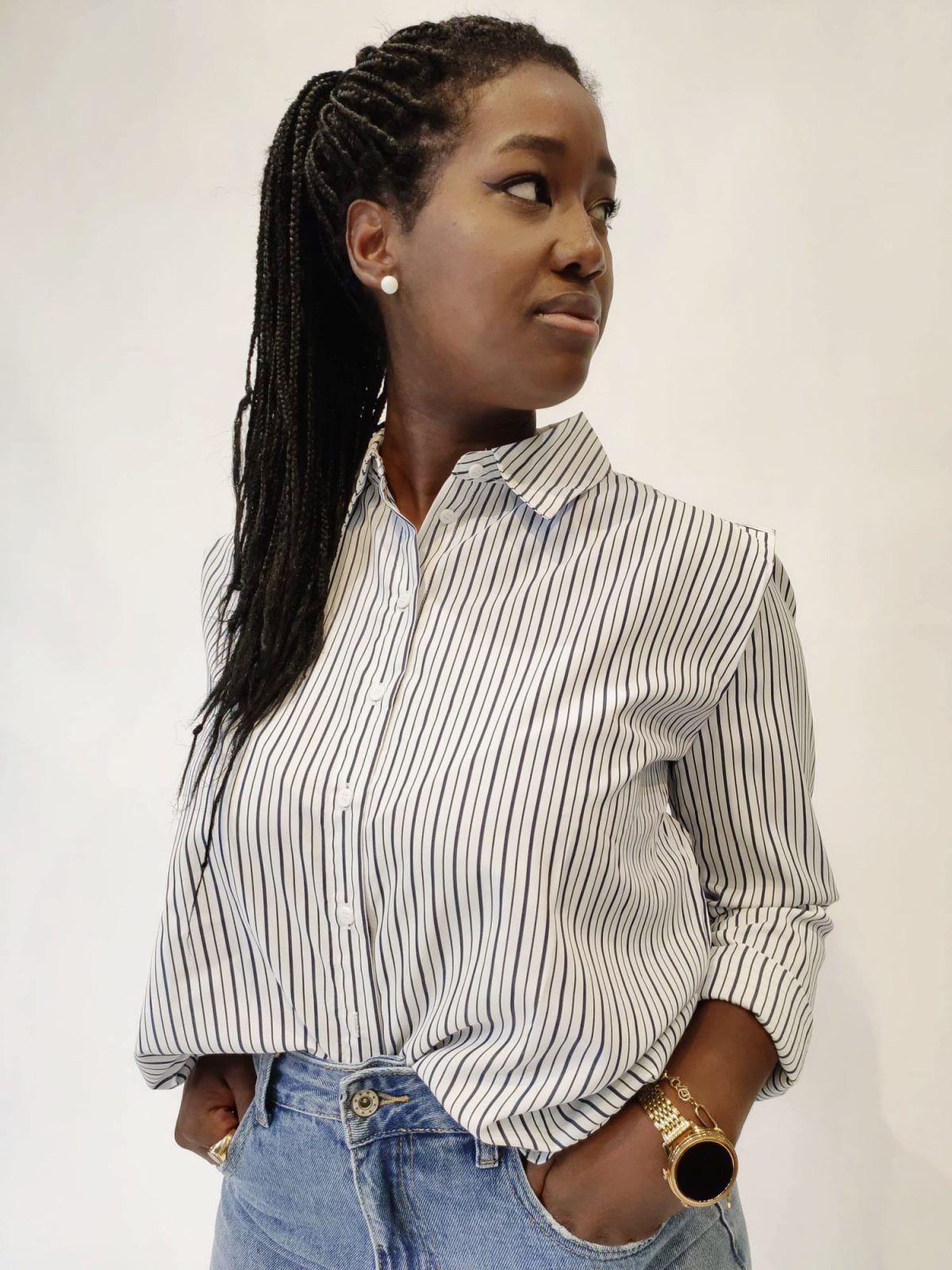 Camisa rayas - Imagen 2
