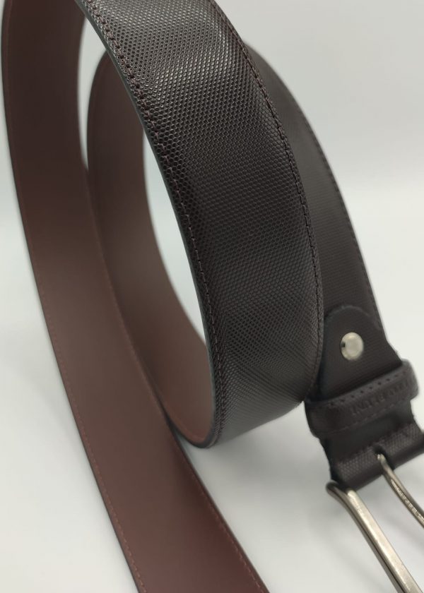 Cinturón piel panel