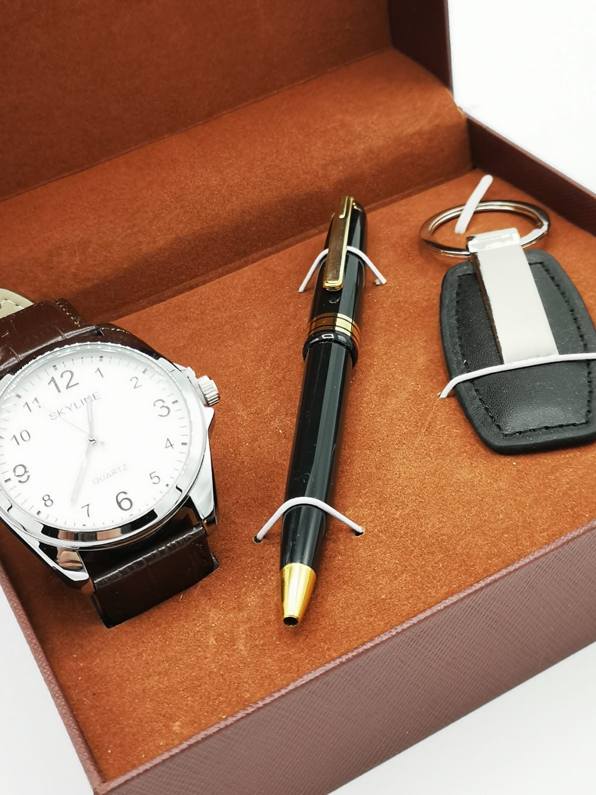 Conjunto reloj + bolígrafo + llavero - Imagen 2