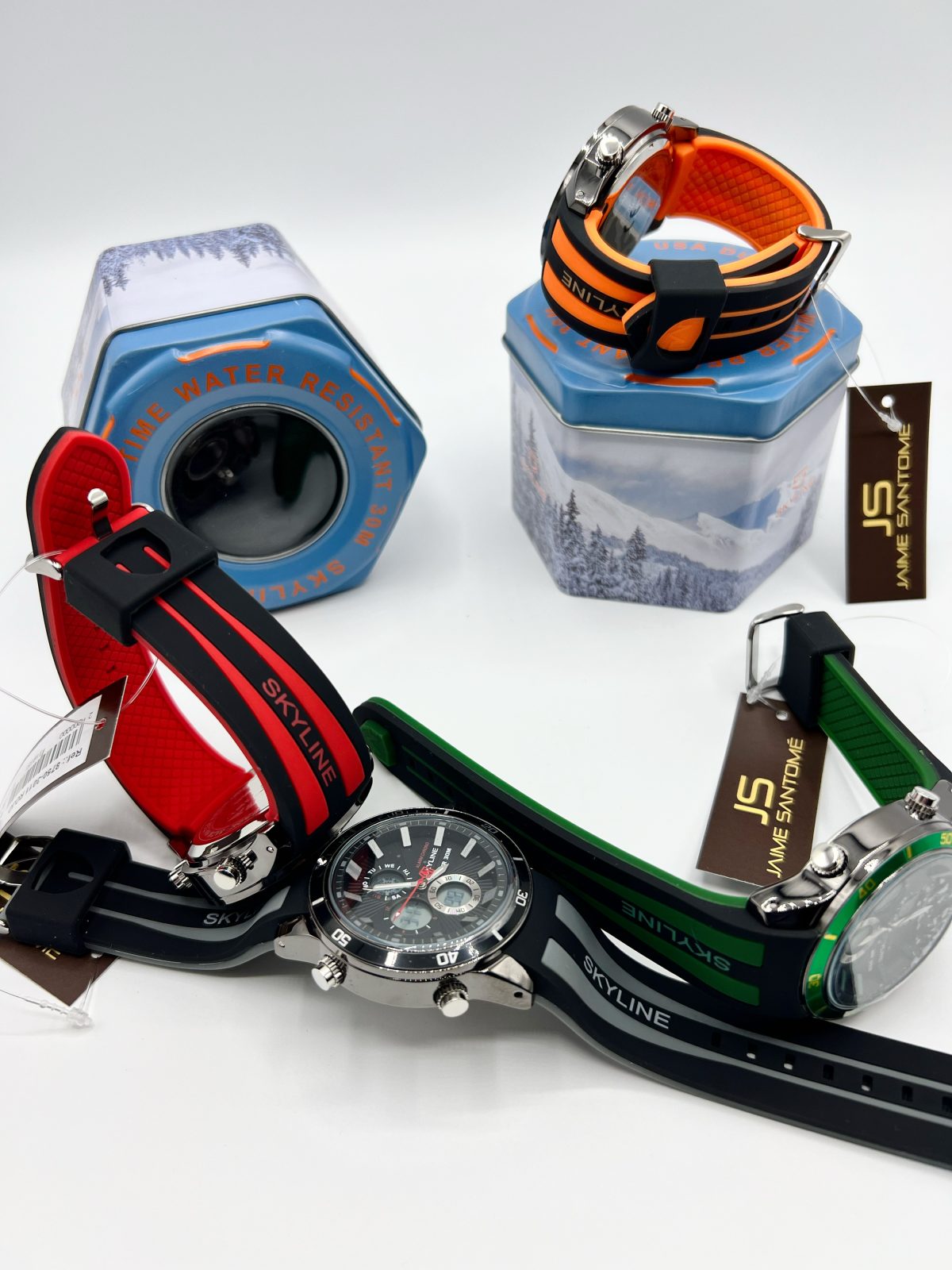 Reloj Caucho DH Multifunción