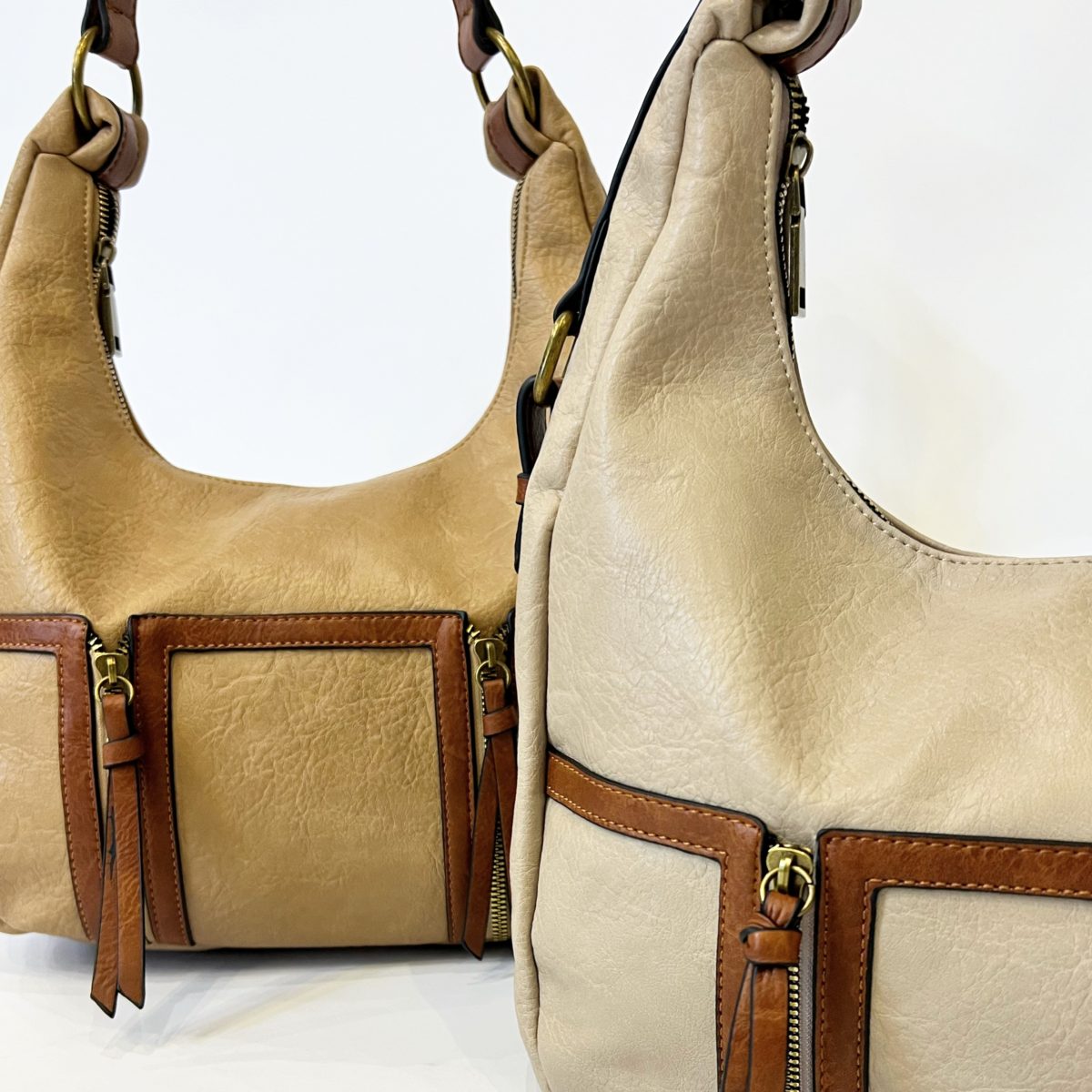 Bolso combinado media luna - Imagen 2