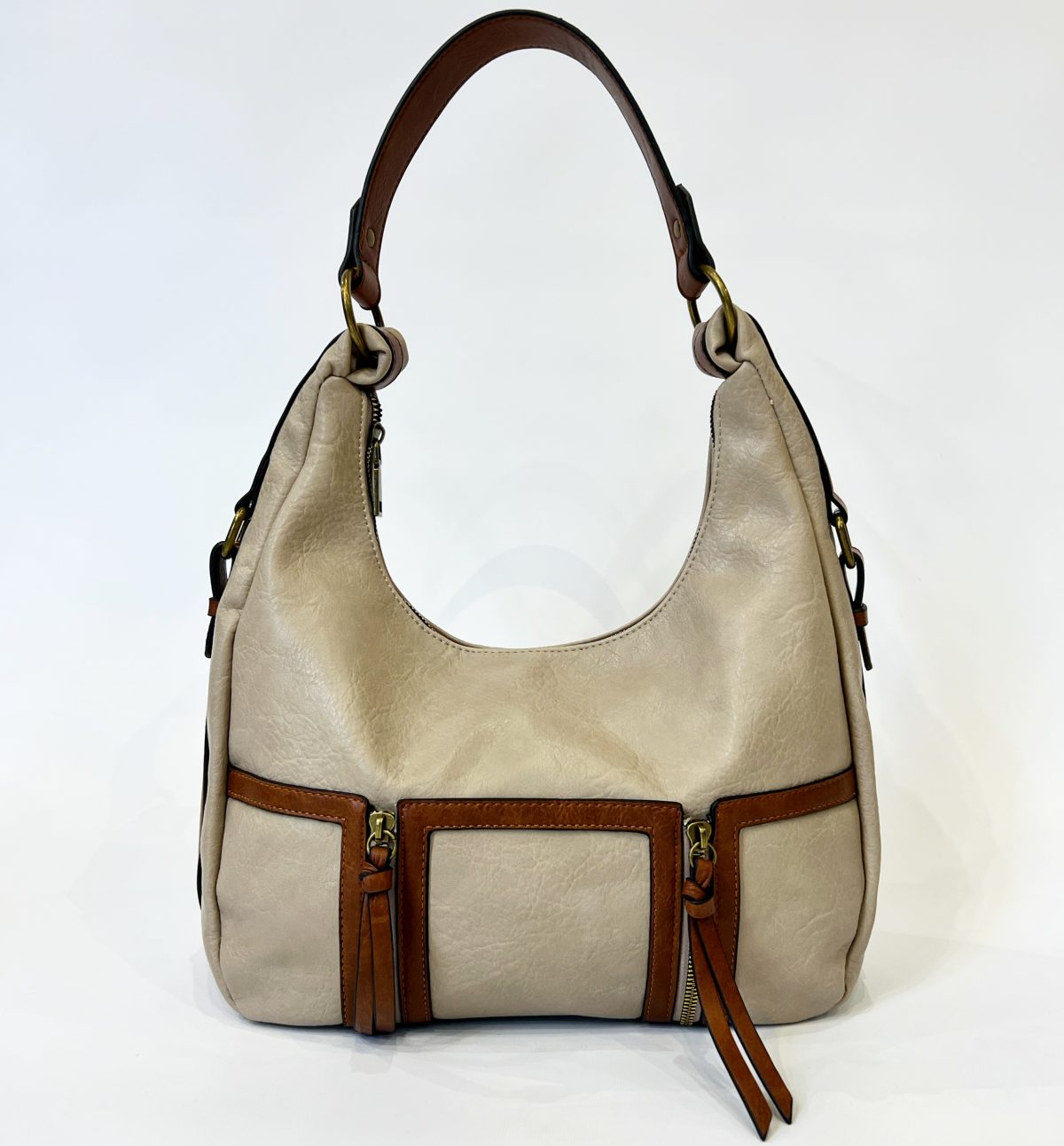 Bolso combinado media luna - Imagen 4