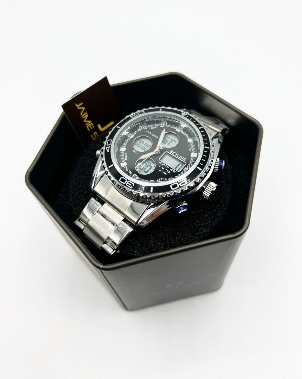 Reloj acero DH multifunción