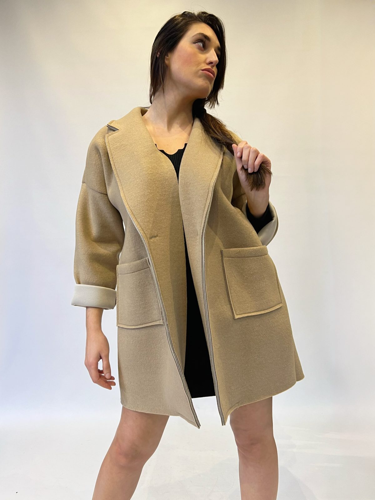 Chaqueta Efecto Punto Fino - Imagen 5