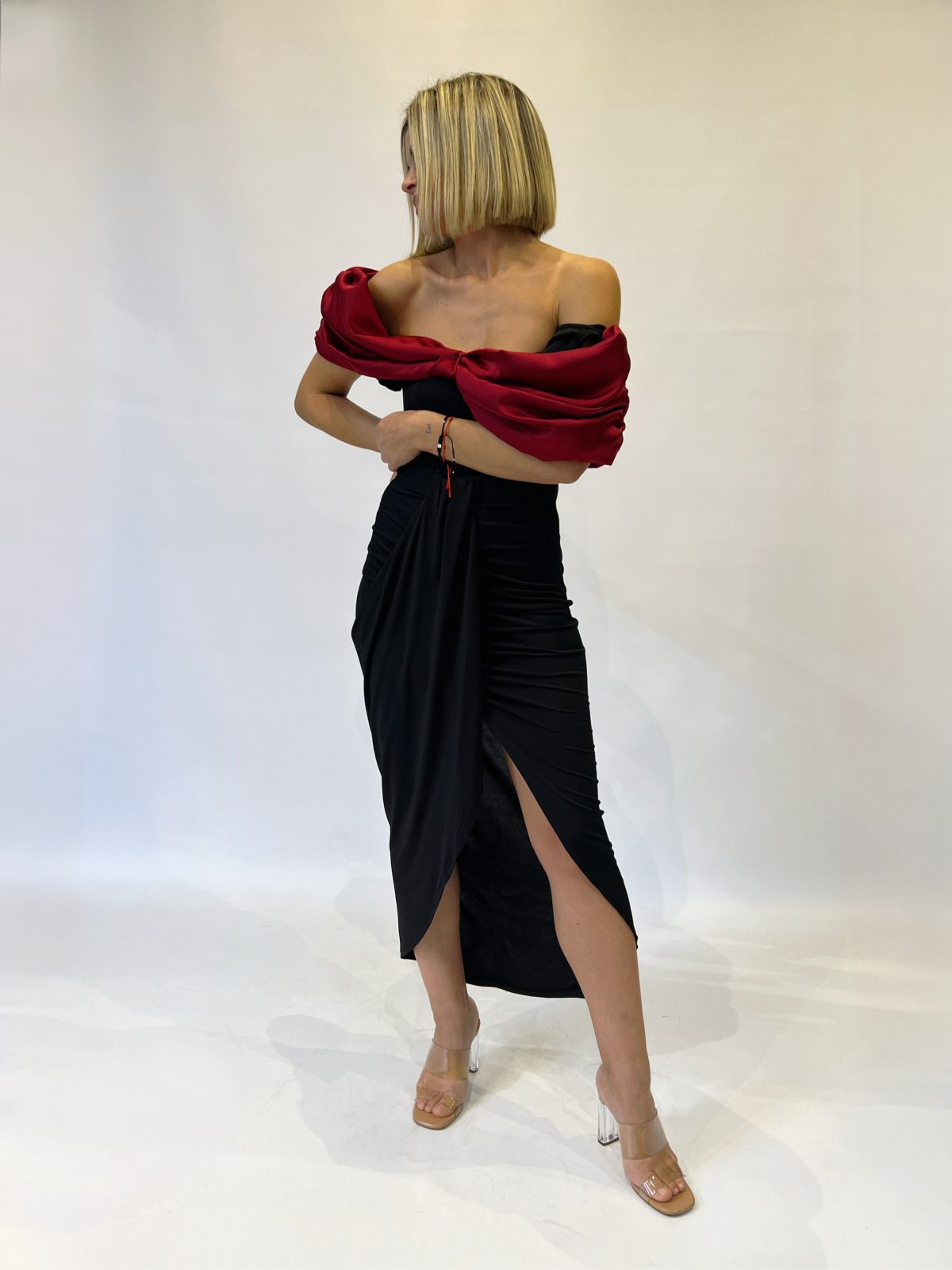 Falda Midi de Lycra