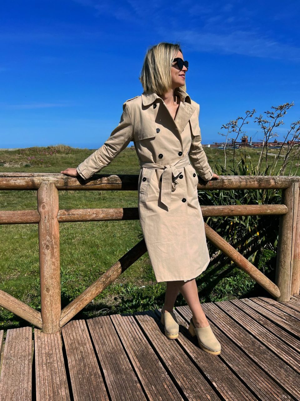 Gabardina Doble Botonadura