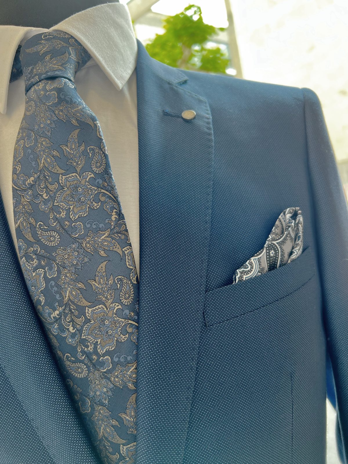 Corbata Infilo Paisley - Imagen 2