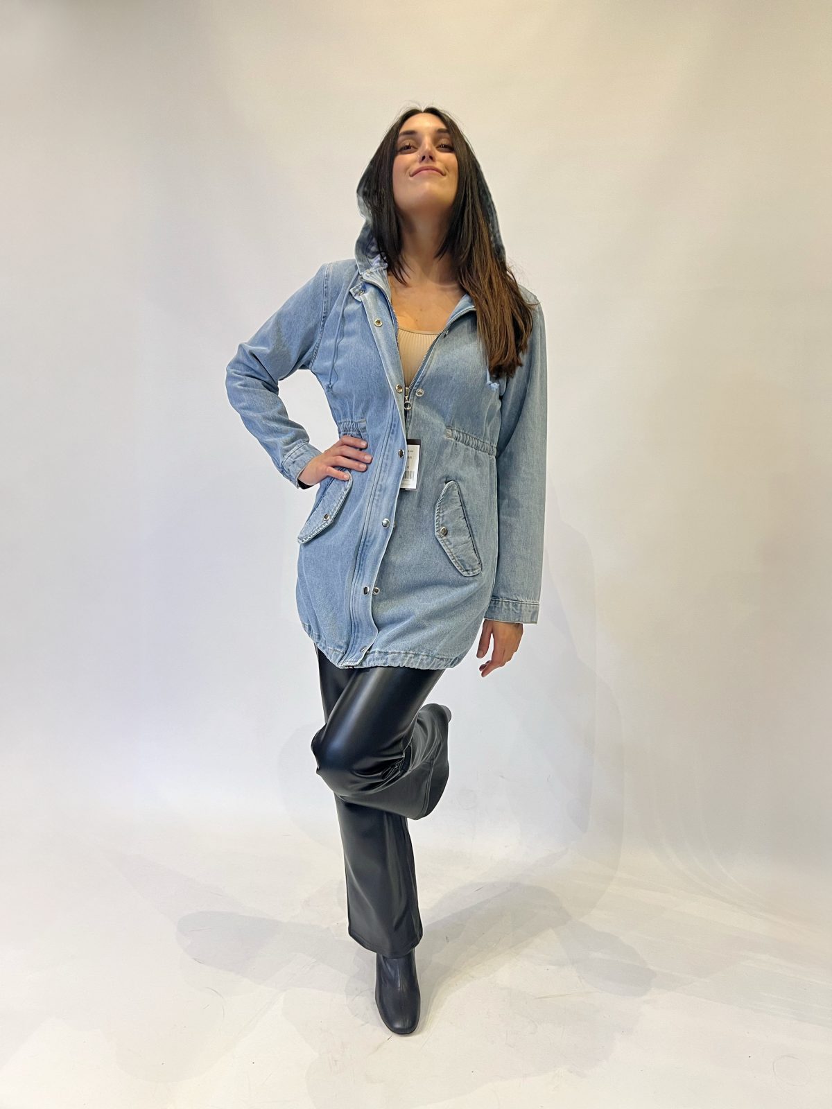 Chaqueta Larga Vaquera - Imagen 2