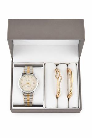 Set Skyline Reloj Acero