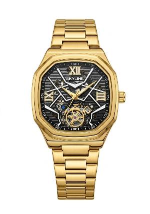 Reloj Acero Estilo Skeleton - Imagen 3