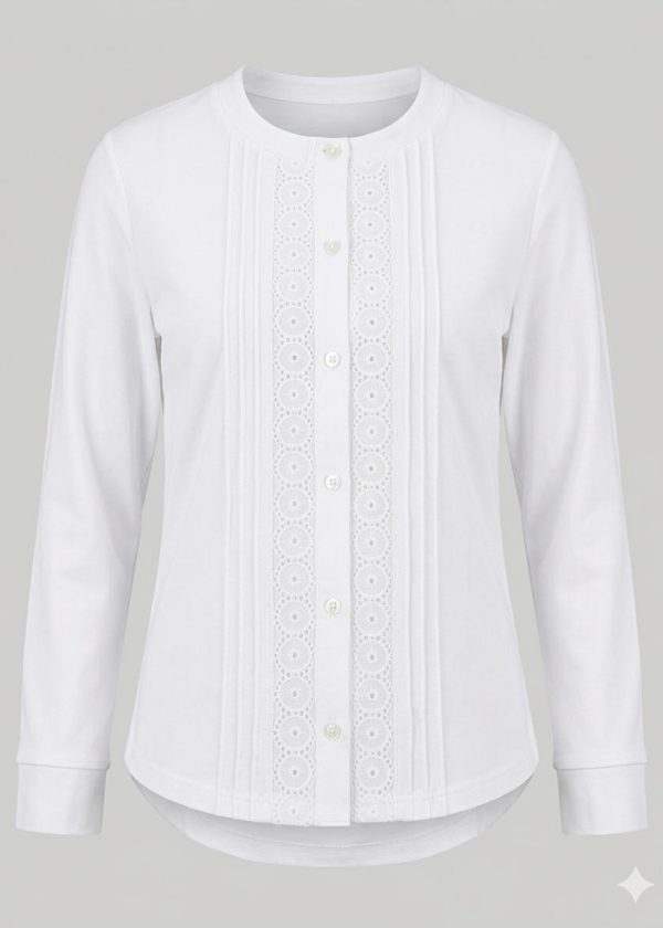 Blusa Camiseta de Botones