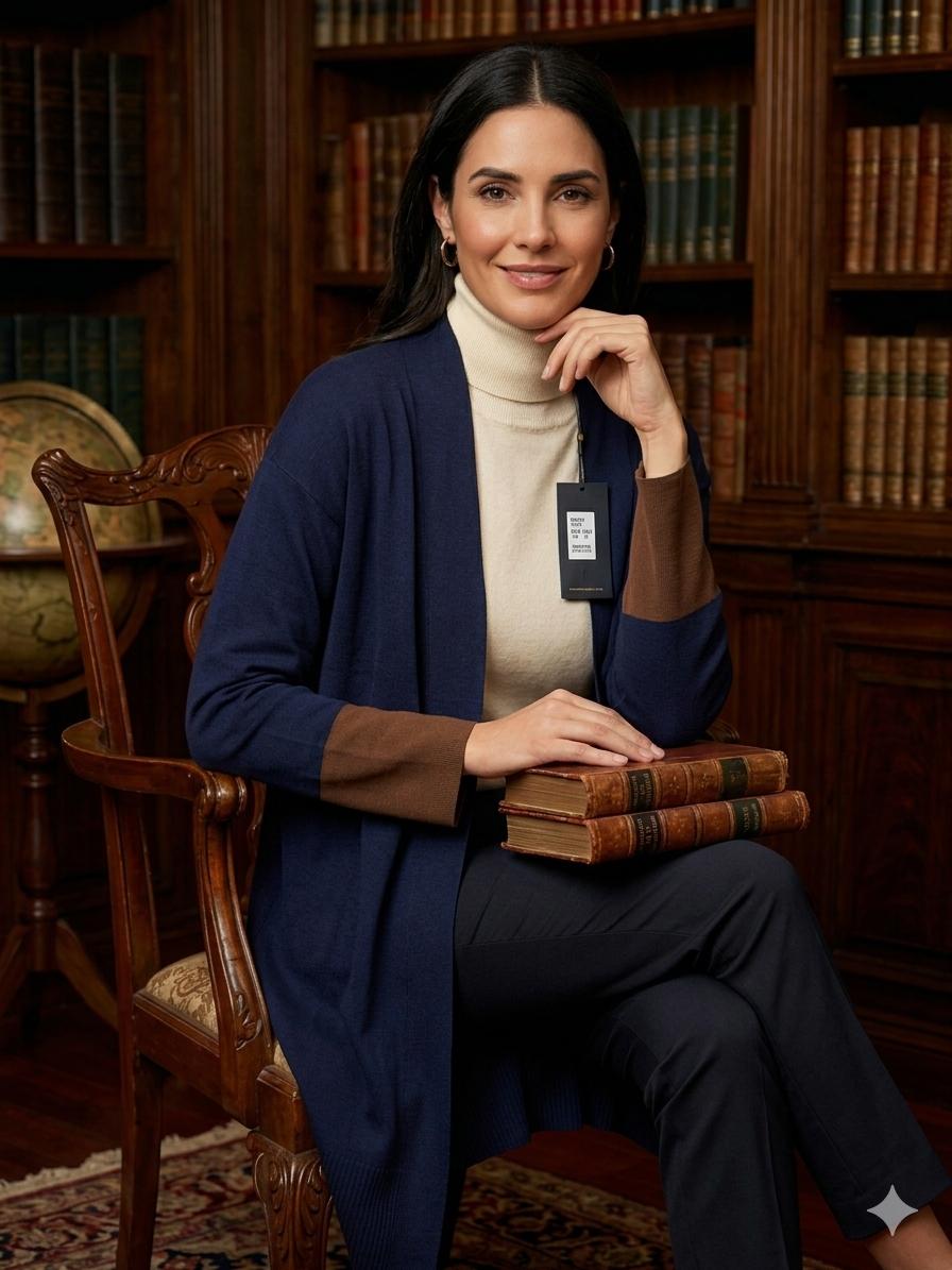 Chaqueta Maxi Abierta - Imagen 3