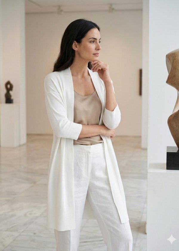 Chaqueta Maxi Abierta