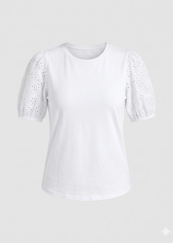 Camiseta Manga Blonda