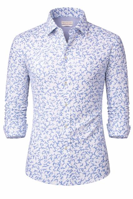 Camisa Algodón con Estampado