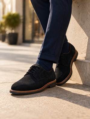Zapato Derby de Hombre en Cuero