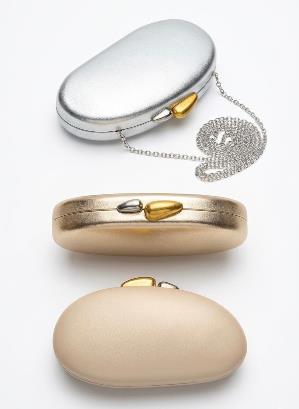 Bolso Tipo Clutch Ovalado