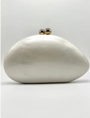 Clutch Rígido Efecto Nácar