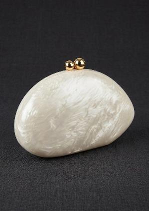 Clutch Rígido Efecto Nácar