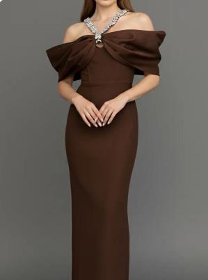 Vestido de Gala «Chocolate Diamante»