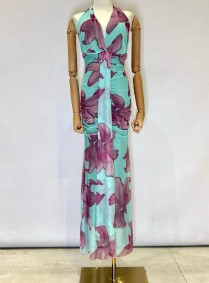 Vestido Largo Halter