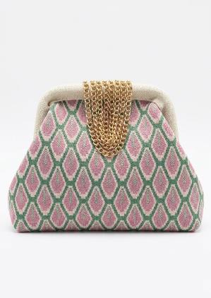 Clutch de Punto Jacquard