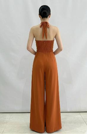 Mono Largo Cruzado Escote Halter