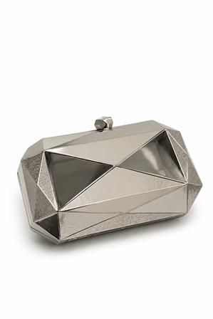 Clutch Rígido Geométrico en Acero Espejo