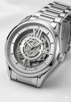 Reloj Skyline Quartz Skeleton