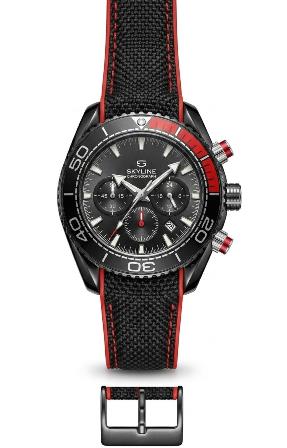 Reloj Skyline Chronograph Caucho