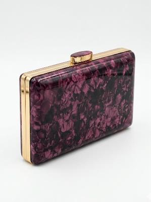 Bolso Acrílico Efecto Nácar