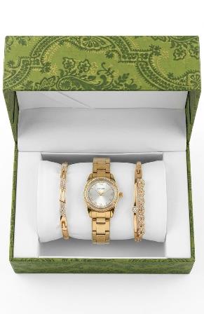 Set Reloj Acero Mujer Skyline