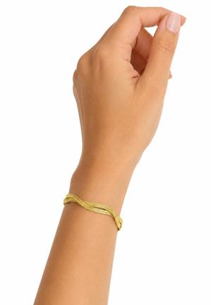Pulsera Acero Diseño Trenzado