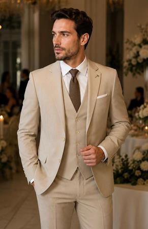 Traje 3 Piezas Hombre DP
