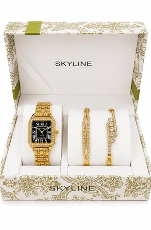 Conjunto Skyline Mujer Acero Inox