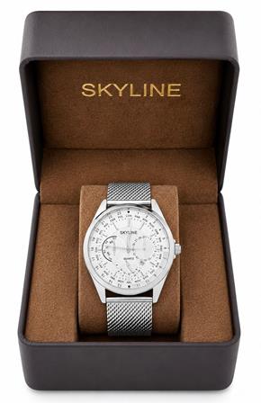 Reloj Hombre Skyline Acero
