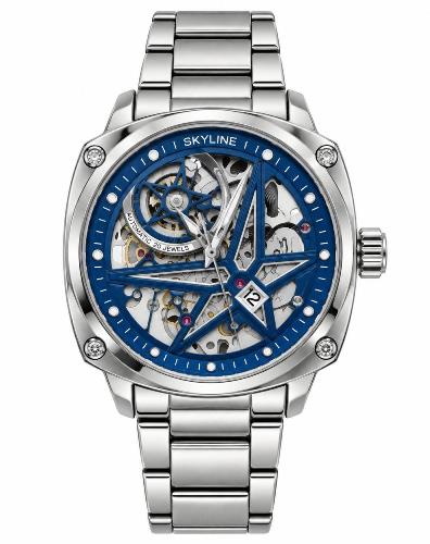 Reloj Skeleton Acero Skyline