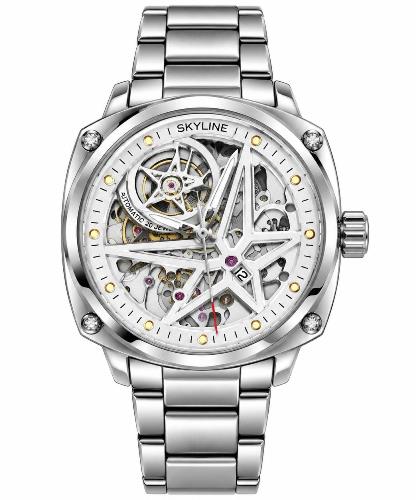Reloj Skeleton Acero Skyline - Imagen 5
