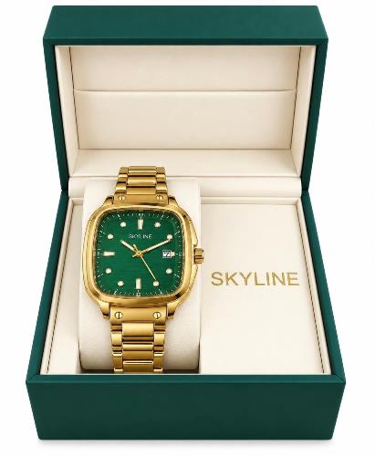 Reloj Skyline Hombre Acero con Calendario