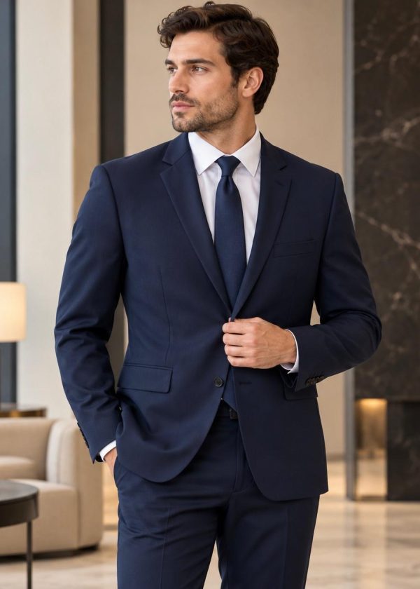 Traje Slim Fit Auto Regulable