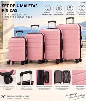 Set de 4 Maletas Rígidas ABS