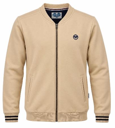 Sudadera de Hombre O&B con Cremallera
