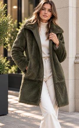 Parka Reversible Unisex con Cremallera
