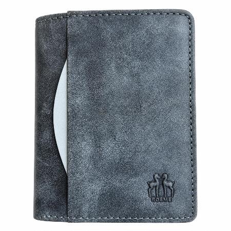 Billetera Tarjetero Piel Vacuna ROSME